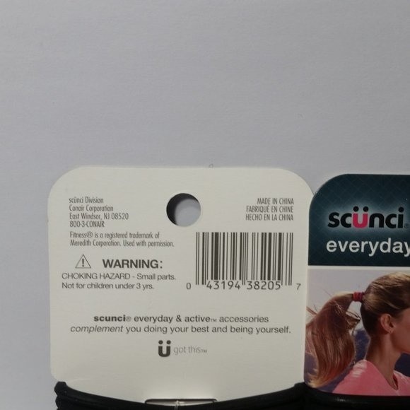 2 Scunci Everyday & Active No Slip Strong Hair Tie - Picture 5 of 7